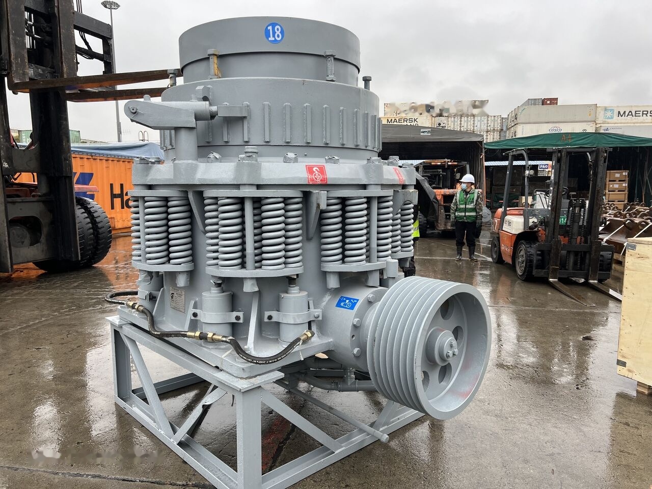 Kinglink Granulator Rock Cone Crusher 3FT SH 100TPH | Asphalt Plant - Конусная дробилка: фото 3 Kinglink Granulator Rock Cone Crusher 3FT SH 100TPH | Asphalt Plant - Конусная дробилка: фото 3
