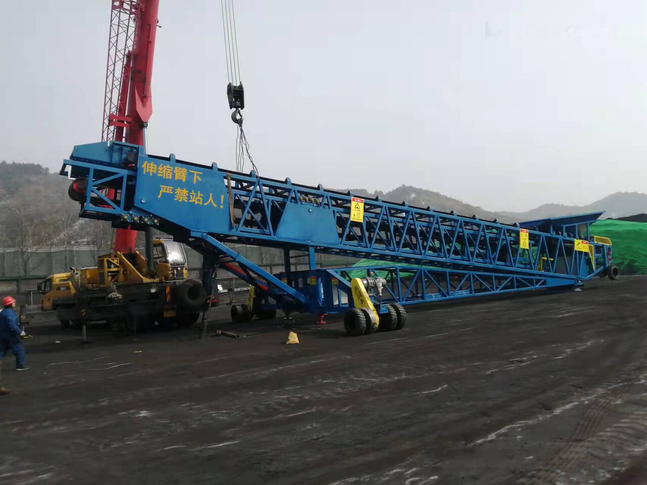 Kinglink Mobile Port Ship Loader | Telescopic Radial Stacker - Ленточный конвейер: фото 1 Kinglink Mobile Port Ship Loader | Telescopic Radial Stacker - Ленточный конвейер: фото 1
