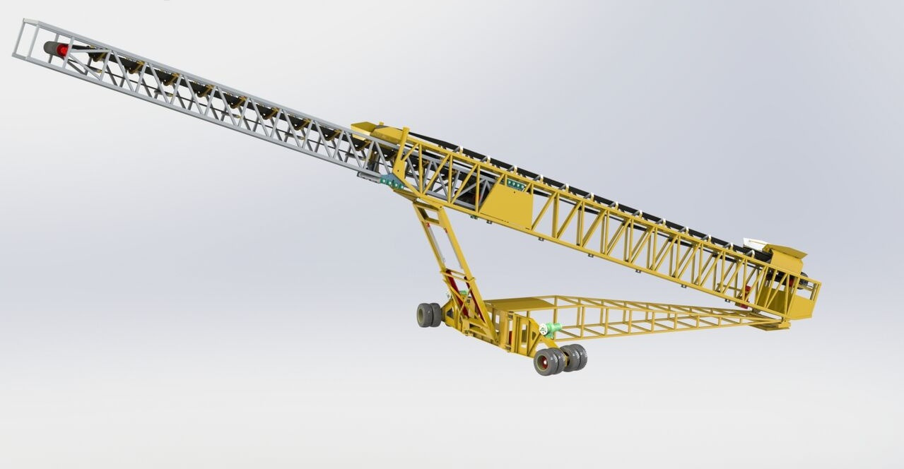 Kinglink New Belt Conveyor | Telescopic Radial Stacker - Ленточный конвейер: фото 4 Kinglink New Belt Conveyor | Telescopic Radial Stacker - Ленточный конвейер: фото 4