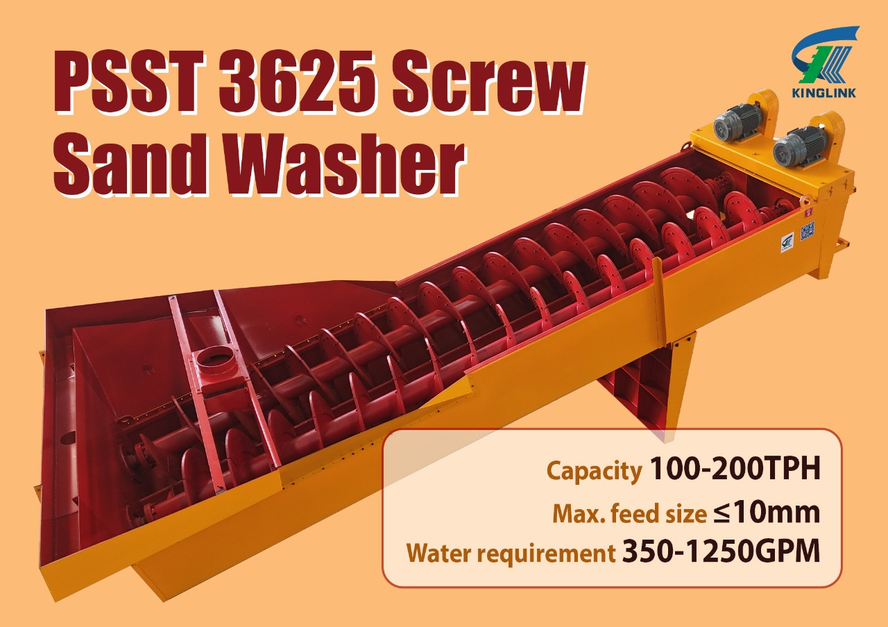 Kinglink TTSW3625 Fine Material Washer | Sand Screw Washer - Грохот: фото 1 Kinglink TTSW3625 Fine Material Washer | Sand Screw Washer - Грохот: фото 1
