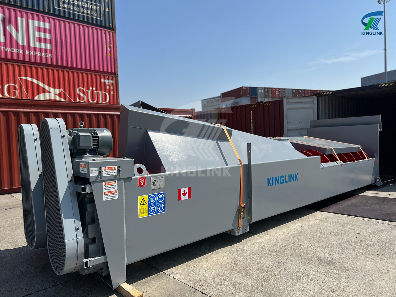 KINGLINK Sandscrew 36'' x 25' | Fine Material Washer | Sand Screw in Canada - Строительная техника: фото 3 KINGLINK Sandscrew 36'' x 25' | Fine Material Washer | Sand Screw in Canada - Строительная техника: фото 3