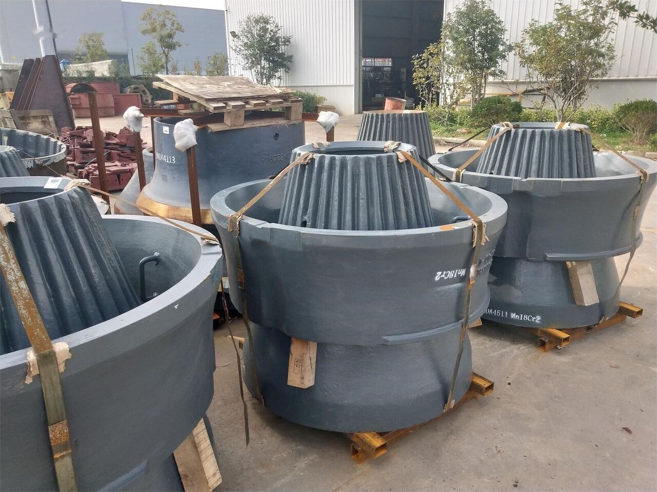 BOWL/CONCAVE/MANTLE/SPARE PARTS KINGLINK for Sandvik crushing plant - Запчасти: фото 3 BOWL/CONCAVE/MANTLE/SPARE PARTS KINGLINK for Sandvik crushing plant - Запчасти: фото 3