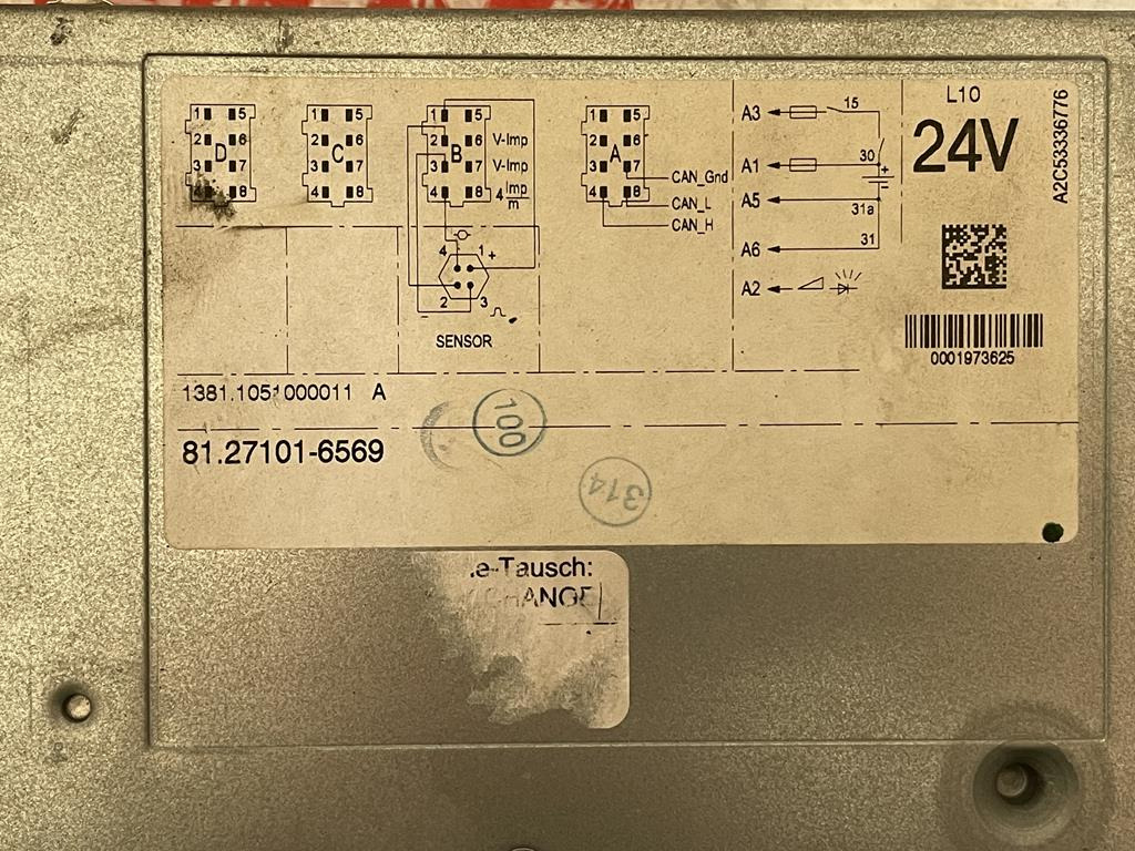 MAN DIGITAL - 81.27101-6569 - Тахограф для Грузовиков: фото 3 MAN DIGITAL - 81.27101-6569 - Тахограф для Грузовиков: фото 3