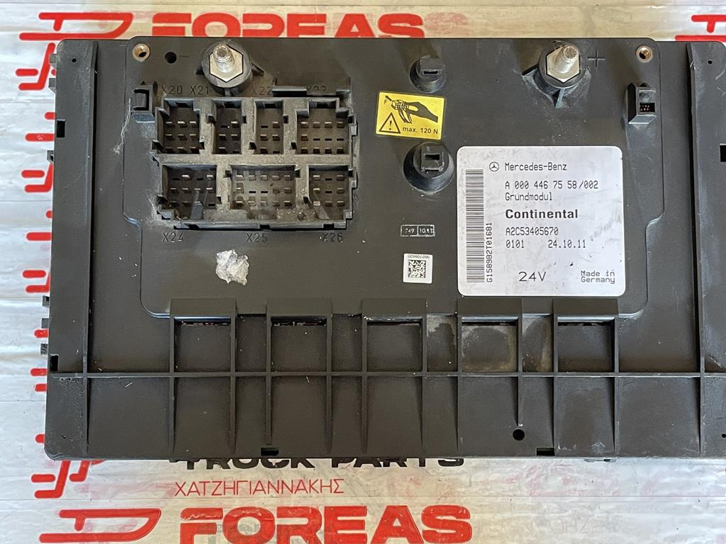 MERCEDES-BENZ ACTROS GRUNDMODUL - A 000 446 7558 - Предохранитель для Грузовиков: фото 2 MERCEDES-BENZ ACTROS GRUNDMODUL - A 000 446 7558 - Предохранитель для Грузовиков: фото 2