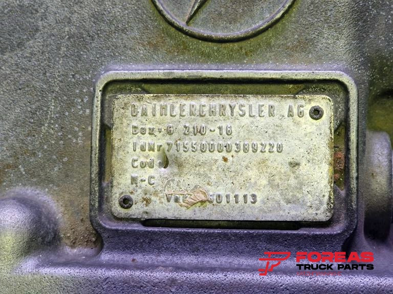 Коробка передач для Грузовиков MERCEDES-BENZ ACTROS MP3 G210 - 16 WITH INTARDER: фото 9