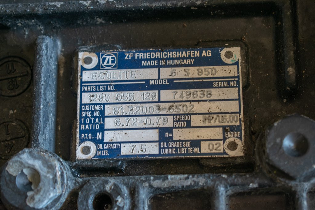 ZF ECOLITE 6 S 850 FOR MAN WITH MECHANICAL LEVER - Коробка передач для Грузовиков: фото 5 ZF ECOLITE 6 S 850 FOR MAN WITH MECHANICAL LEVER - Коробка передач для Грузовиков: фото 5