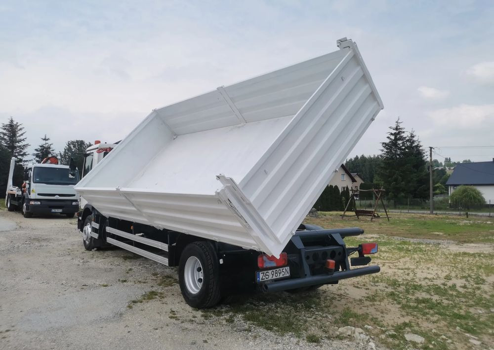 Самосвал MAN TGM 15.240 Żuraw HDS HIAB + kiper wywrotka + Płyta czołowa Mały przebieg Klima: фото 15
