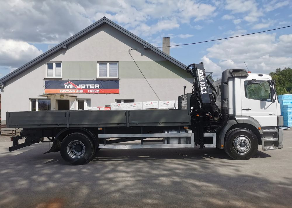 Грузовик бортовой/ Платформа, Автоманипулятор Mercedes-Benz Atego 1823 żuraw HDS Atlas 105.2 koła 315/80R22,5: фото 19