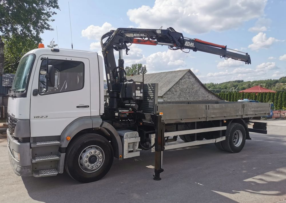 Грузовик бортовой/ Платформа, Автоманипулятор Mercedes-Benz Atego 1823 żuraw HDS Atlas 105.2 koła 315/80R22,5: фото 6