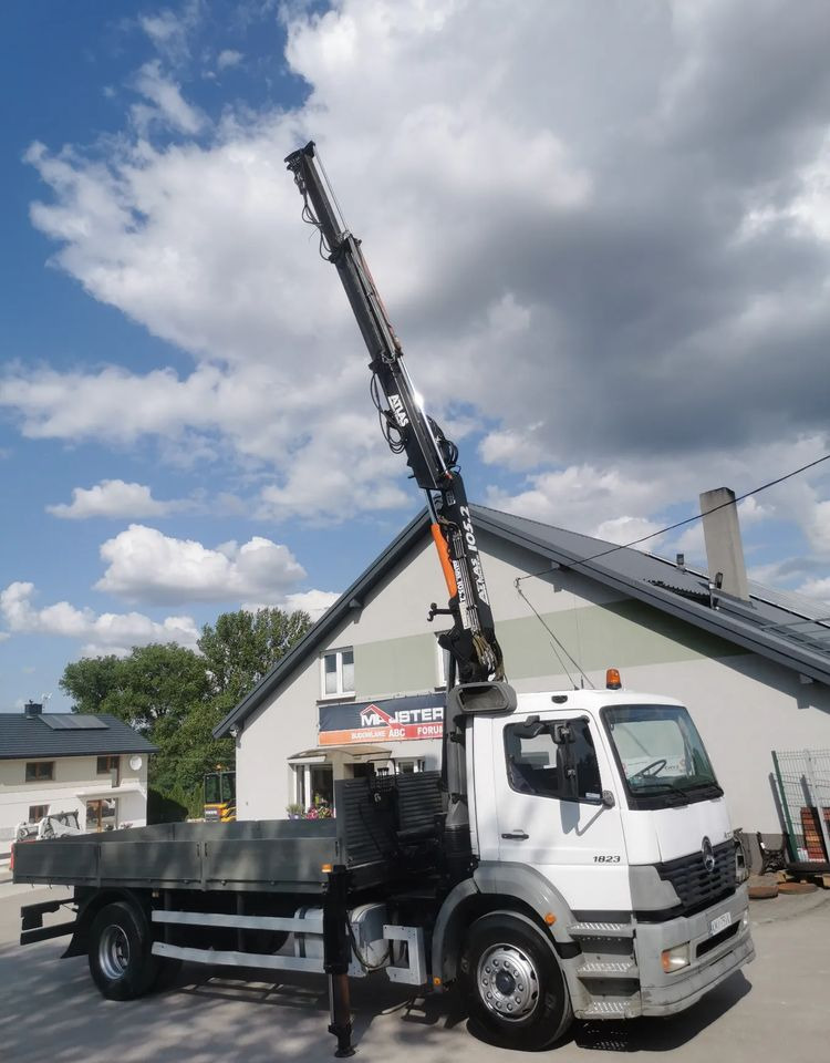 Грузовик бортовой/ Платформа, Автоманипулятор Mercedes-Benz Atego 1823 żuraw HDS Atlas 105.2 koła 315/80R22,5: фото 7