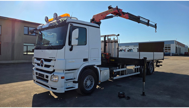 Mercedes-Benz Actros 2536 6X2 Palfinger PK16502 - Грузовик бортовой/ Платформа, Автоманипулятор: фото 1 Mercedes-Benz Actros 2536 6X2 Palfinger PK16502 - Грузовик бортовой/ Платформа, Автоманипулятор: фото 1