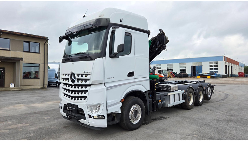 Mercedes-Benz Arocs 3253 8X4*4 Fassi F295 - Крюковой мультилифт, Автоманипулятор: фото 3 Mercedes-Benz Arocs 3253 8X4*4 Fassi F295 - Крюковой мультилифт, Автоманипулятор: фото 3