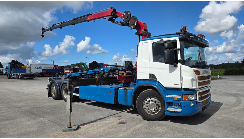 Scania P360 6X2*4 HMF 1720K4 EURO6 - Тросовый мультилифт, Автоманипулятор: фото 2 Scania P360 6X2*4 HMF 1720K4 EURO6 - Тросовый мультилифт, Автоманипулятор: фото 2