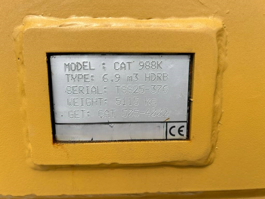CAT 988 K Rock Bucket - Ковш для Строительной техники: фото 5 CAT 988 K Rock Bucket - Ковш для Строительной техники: фото 5