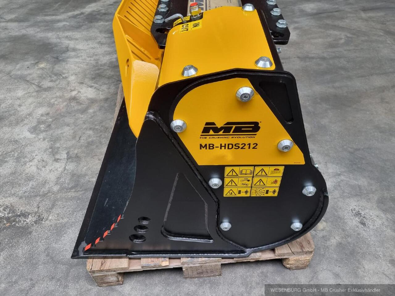 MB Crusher Schaufelseparator Separator MB-HDS 212 / 5,0 - 10,0 t - Сортировочный ковш для Строительной техники: фото 2 MB Crusher Schaufelseparator Separator MB-HDS 212 / 5,0 - 10,0 t - Сортировочный ковш для Строительной техники: фото 2
