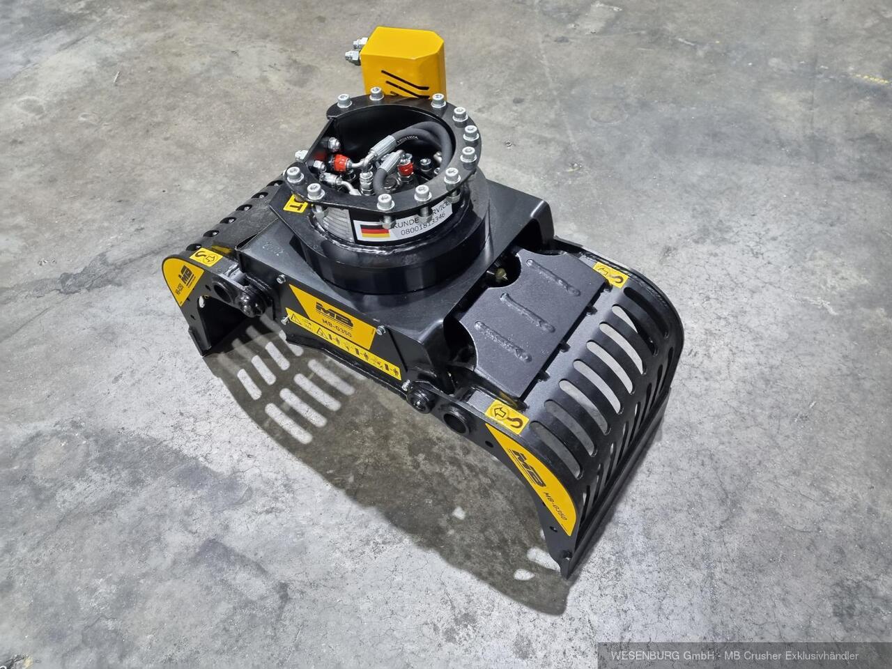 MB Crusher Sortiergreifer MB-G350 Anbauklasse 1,3 - 2,6 t - Грейфер для Строительной техники: фото 3 MB Crusher Sortiergreifer MB-G350 Anbauklasse 1,3 - 2,6 t - Грейфер для Строительной техники: фото 3