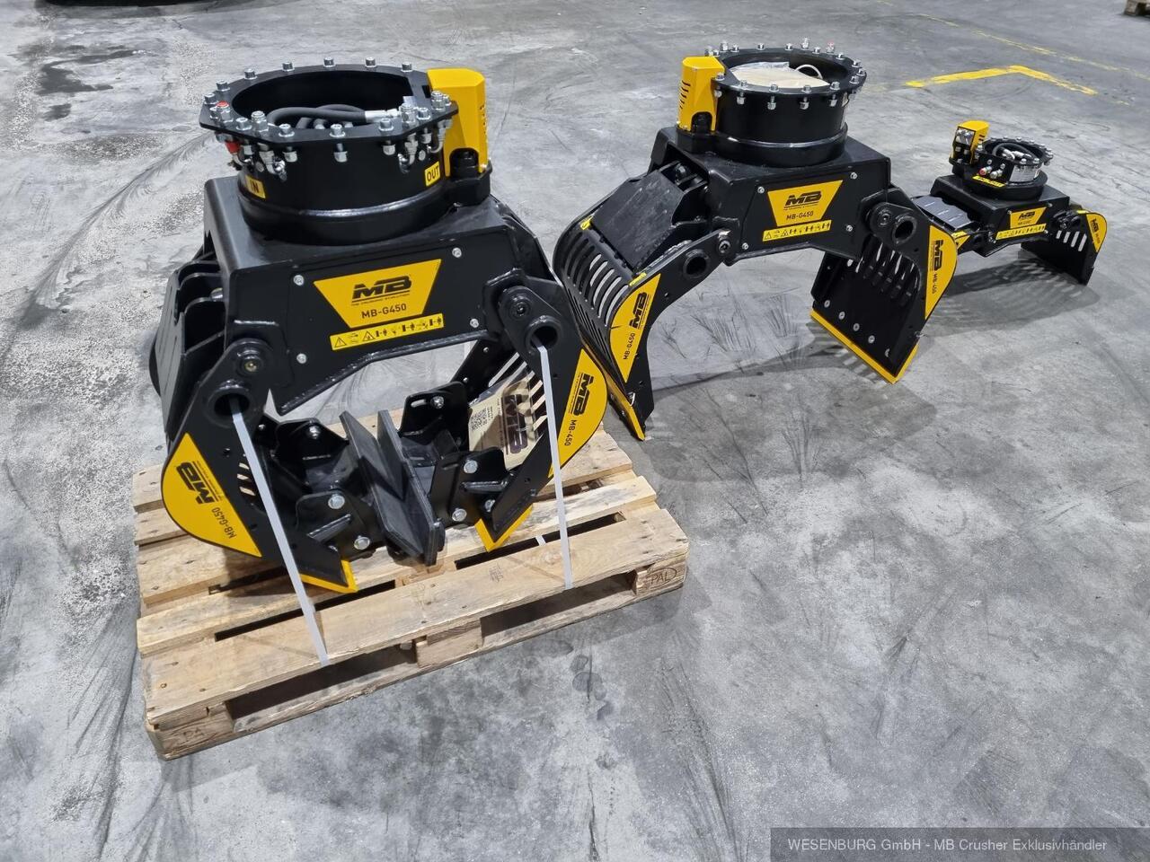 MB Crusher Sortiergreifer MB-G350 Anbauklasse 1,3 - 2,6 t - Грейфер для Строительной техники: фото 5 MB Crusher Sortiergreifer MB-G350 Anbauklasse 1,3 - 2,6 t - Грейфер для Строительной техники: фото 5