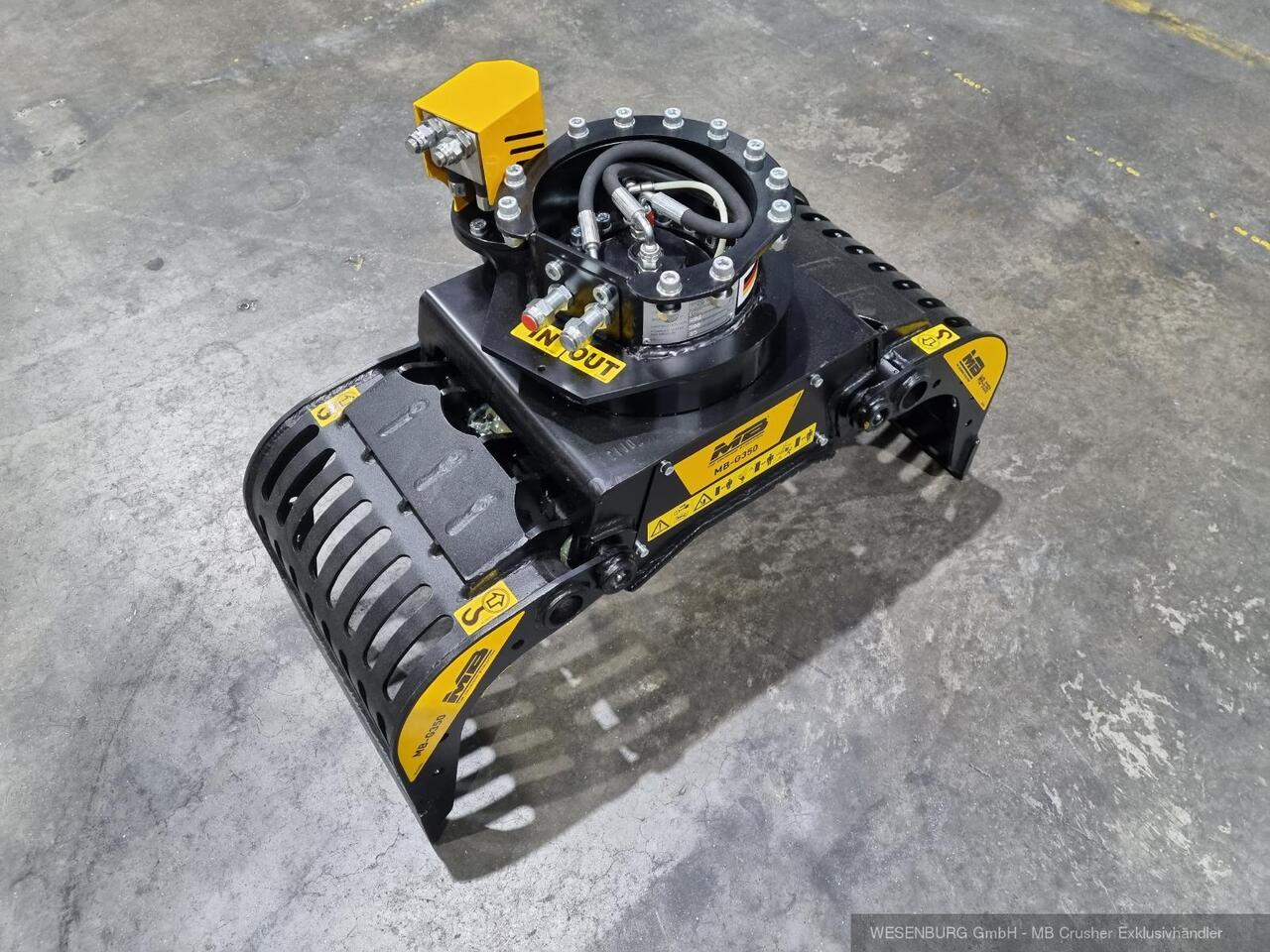 MB Crusher Sortiergreifer MB-G350 Anbauklasse 1,3 - 2,6 t - Грейфер для Строительной техники: фото 2 MB Crusher Sortiergreifer MB-G350 Anbauklasse 1,3 - 2,6 t - Грейфер для Строительной техники: фото 2