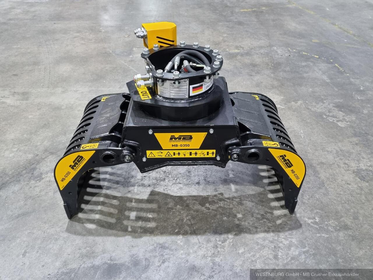 MB Crusher Sortiergreifer MB-G350 Anbauklasse 1,3 - 2,6 t - Грейфер для Строительной техники: фото 1 MB Crusher Sortiergreifer MB-G350 Anbauklasse 1,3 - 2,6 t - Грейфер для Строительной техники: фото 1
