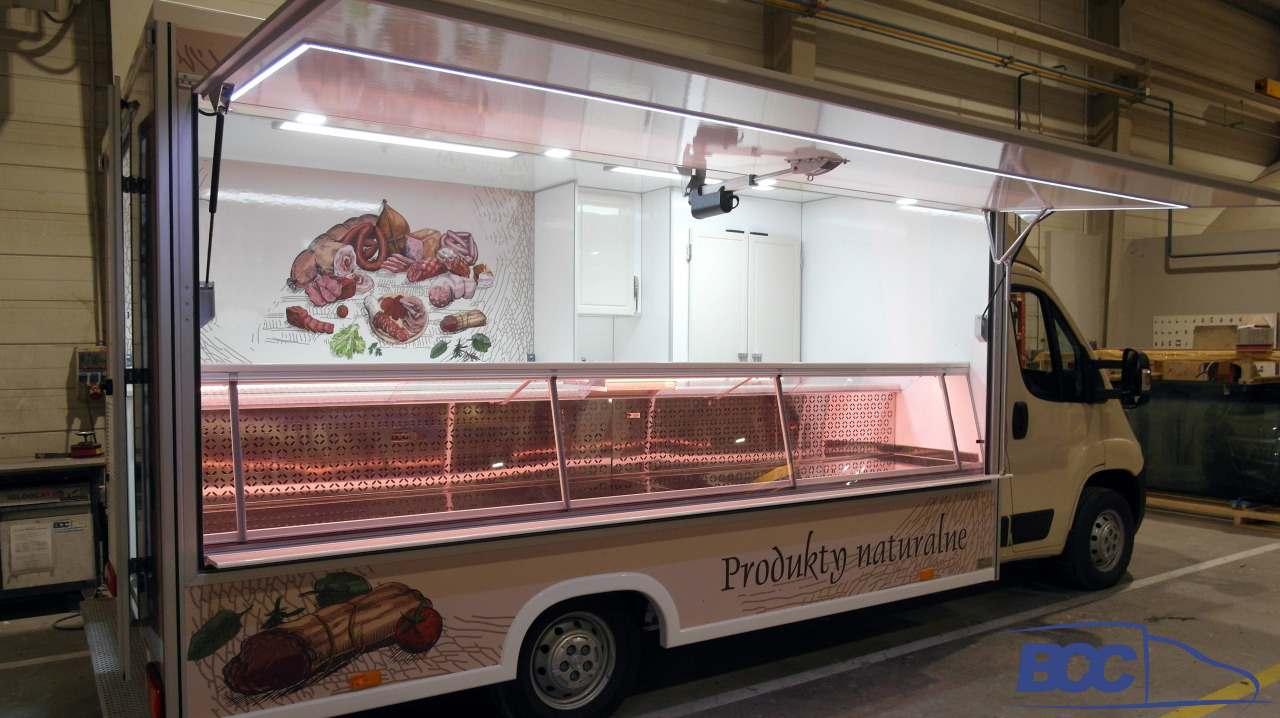 BCC POLSKA - FOOD TRUCK - MOBILNY SKLEP MIĘSNY PEUGEOT BOXER - Торговый грузовик: фото 5 BCC POLSKA - FOOD TRUCK - MOBILNY SKLEP MIĘSNY PEUGEOT BOXER - Торговый грузовик: фото 5