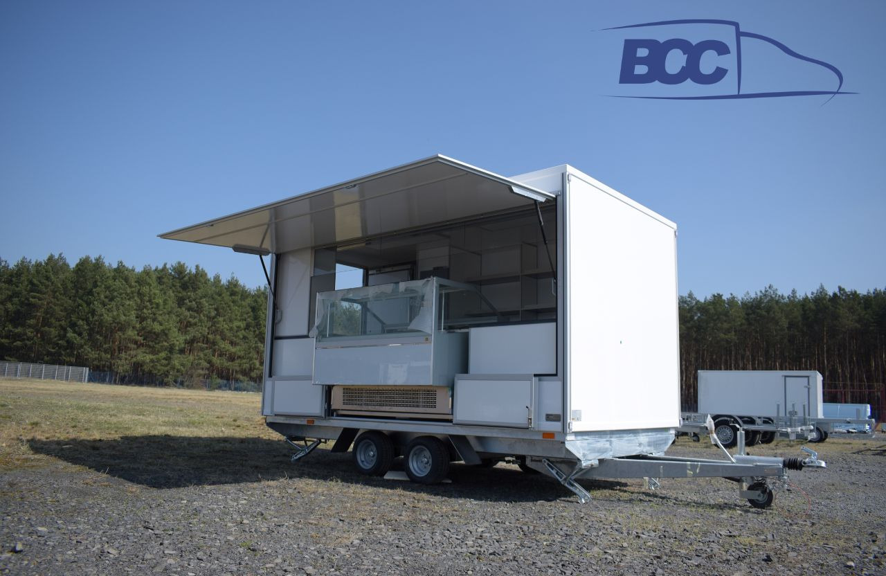 Новый Торговый прицеп BCC POLSKA - PRZYCZEPA GASTRONOMICZNA - FOOD TRUCK - CATERING TRAILER - HANDLOWA, PIZZA, BURGER, KEBAB, KURCZAK Z ROŻNA, LODY, KAWA, PĄCZKI: фото 9