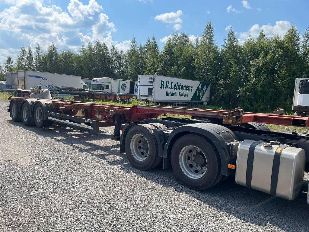 Kögel Hanhenkaula konttivaunu, HCT mitat  - Полуприцеп-контейнеровоз/ Сменный кузов: фото 5 Kögel Hanhenkaula konttivaunu, HCT mitat  - Полуприцеп-контейнеровоз/ Сменный кузов: фото 5