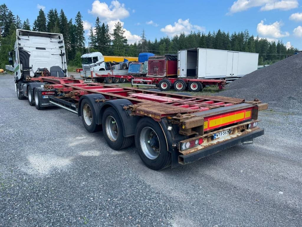 Kögel Hanhenkaula konttivaunu, HCT mitat  - Полуприцеп-контейнеровоз/ Сменный кузов: фото 4 Kögel Hanhenkaula konttivaunu, HCT mitat  - Полуприцеп-контейнеровоз/ Сменный кузов: фото 4