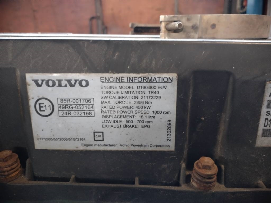 Volvo D16G täys korjattu moottori - Двигатель для Грузовиков: фото 4 Volvo D16G täys korjattu moottori - Двигатель для Грузовиков: фото 4