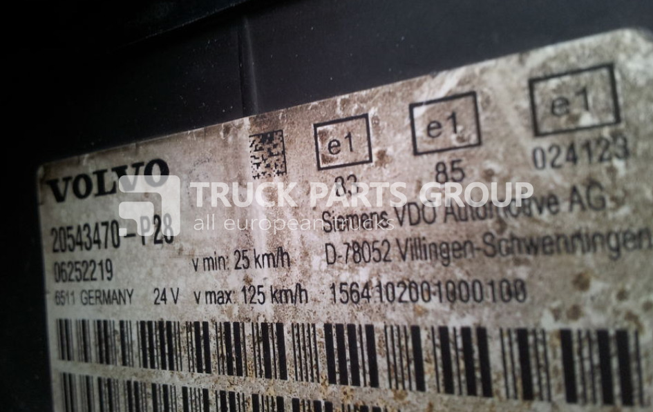 VOLVO FH12, FH13, FM12, FM13, EURO3, EURO4 EURO5 emission instrument p dashboard - Приборная панель для Грузовиков: фото 5 VOLVO FH12, FH13, FM12, FM13, EURO3, EURO4 EURO5 emission instrument p dashboard - Приборная панель для Грузовиков: фото 5