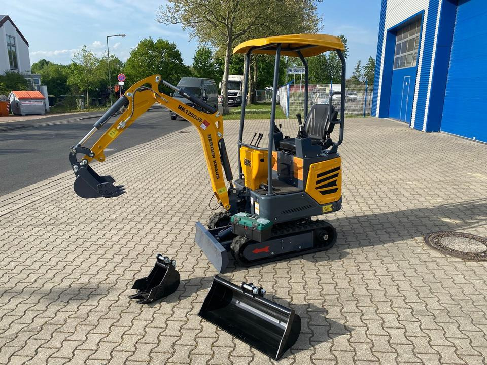 Minibagger BK1250JS + Schaufelpaket *INKL.19% MWST*KUBOTA*BERGER KRAUS*JOYSTICK*SOFORT!* - Мини-экскаватор: фото 2 Minibagger BK1250JS + Schaufelpaket *INKL.19% MWST*KUBOTA*BERGER KRAUS*JOYSTICK*SOFORT!* - Мини-экскаватор: фото 2