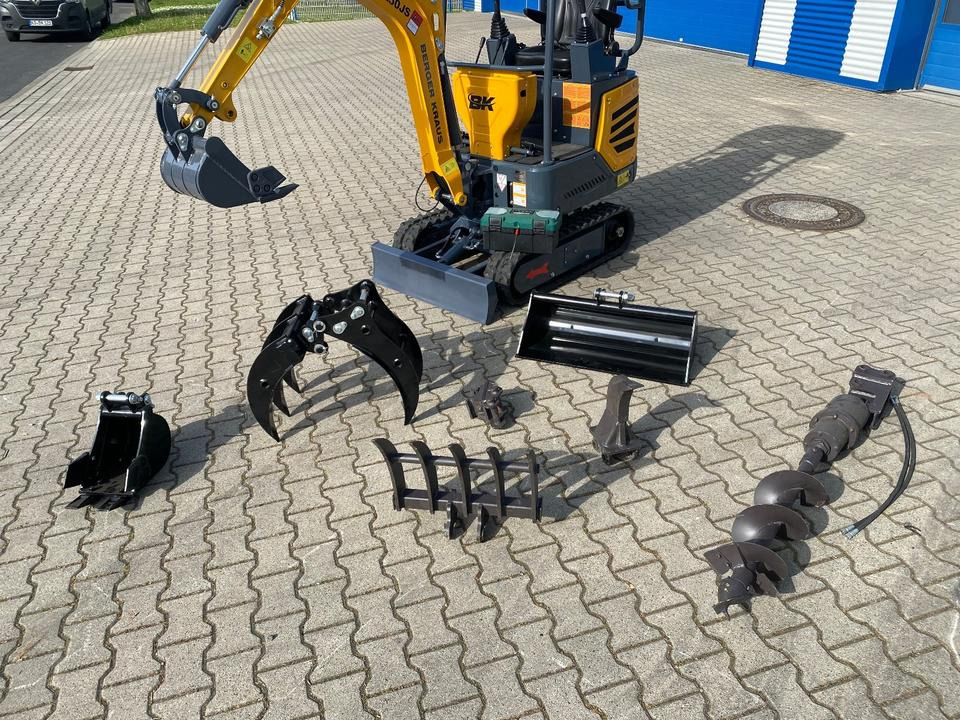 Minibagger BK1250JS + Zubehör *INKL.19% MWST*KUBOTA*BERGER KRAUS*JOYSTICK*SOFORT!* - Мини-экскаватор: фото 3 Minibagger BK1250JS + Zubehör *INKL.19% MWST*KUBOTA*BERGER KRAUS*JOYSTICK*SOFORT!* - Мини-экскаватор: фото 3