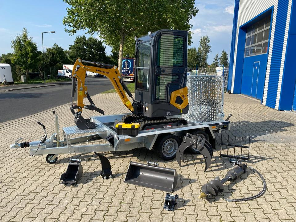 Minibagger BK1250KJSR + Tieflader + Zubehör *INKL.19% MWST*BERGER KRAUS*VERSTELLFAHRWERK* KUBOTA*SOFORT!* - Мини-экскаватор: фото 1 Minibagger BK1250KJSR + Tieflader + Zubehör *INKL.19% MWST*BERGER KRAUS*VERSTELLFAHRWERK* KUBOTA*SOFORT!* - Мини-экскаватор: фото 1