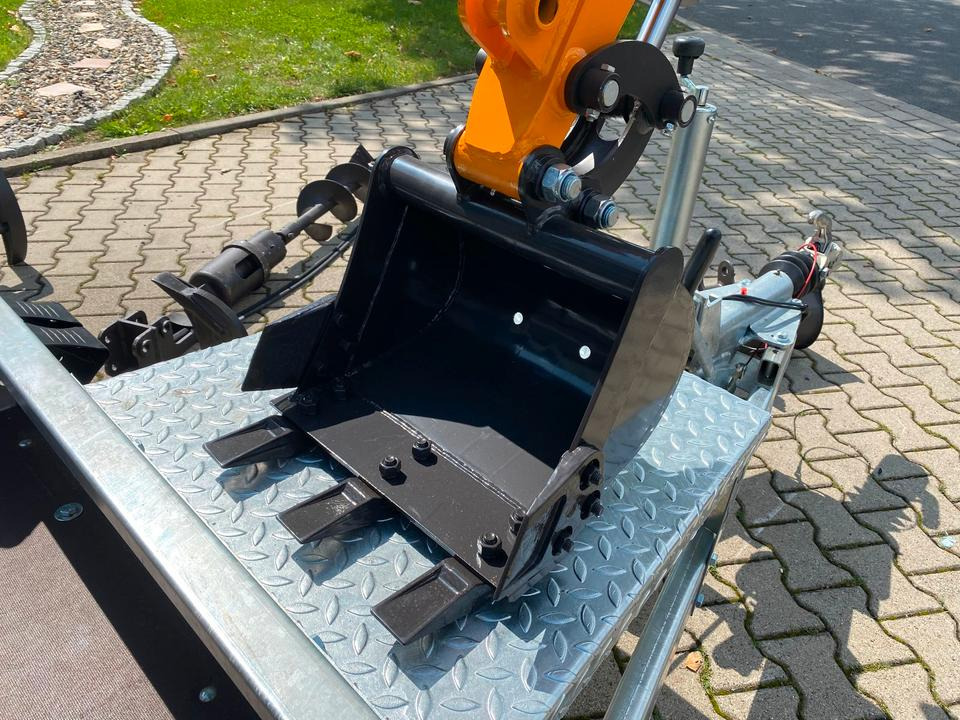 Мини-экскаватор, Прицеп Minibagger BK1300JSR + Anhänger + Zubehör *INKL.19% MWST*BERGER KRAUS*KUBOTA*JOYSTICK*SCHENKWARM*SOFORT!*: фото 12