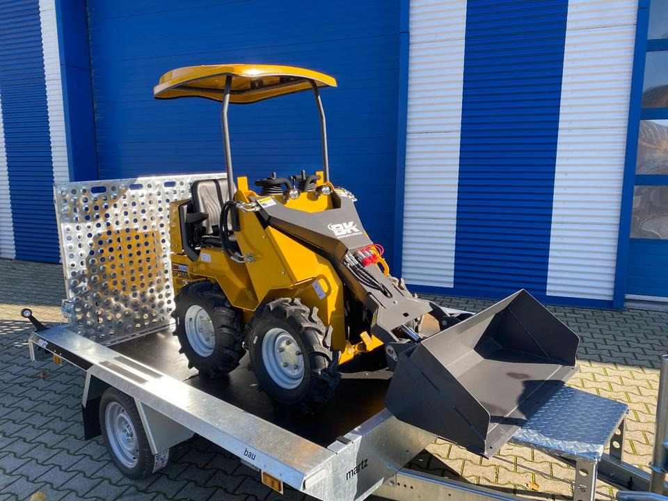 Radlader/Mini-Radlader BK360SW inkl. Tieflader und Winter-Komplettpaket *INKL.19% MWST*BERGER KRAUS*B&S MOTOR*SOFORT!* - Компактный фронтальный погрузчик, Прицеп: фото 5 Radlader/Mini-Radlader BK360SW inkl. Tieflader und Winter-Komplettpaket *INKL.19% MWST*BERGER KRAUS*B&S MOTOR*SOFORT!* - Компактный фронтальный погрузчик, Прицеп: фото 5