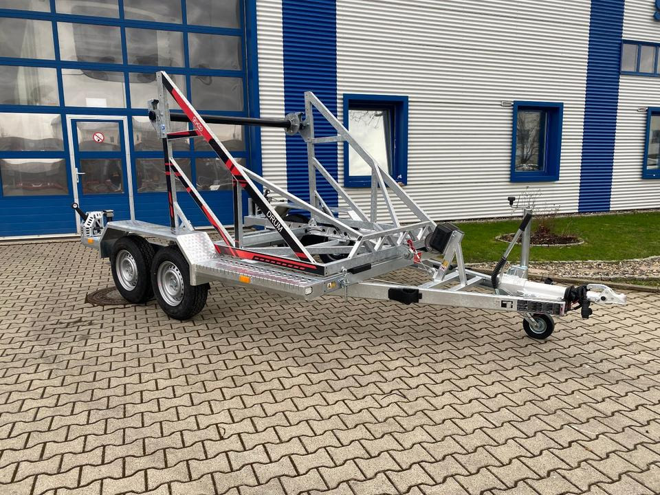 Vermietung / Kabelanhänger 2700KG / Nutzlast 2040KG / Kabeltrommel-Anhänger / Glasfaser/ 3 Tage - Кабельный транспортер: фото 1 Vermietung / Kabelanhänger 2700KG / Nutzlast 2040KG / Kabeltrommel-Anhänger / Glasfaser/ 3 Tage - Кабельный транспортер: фото 1