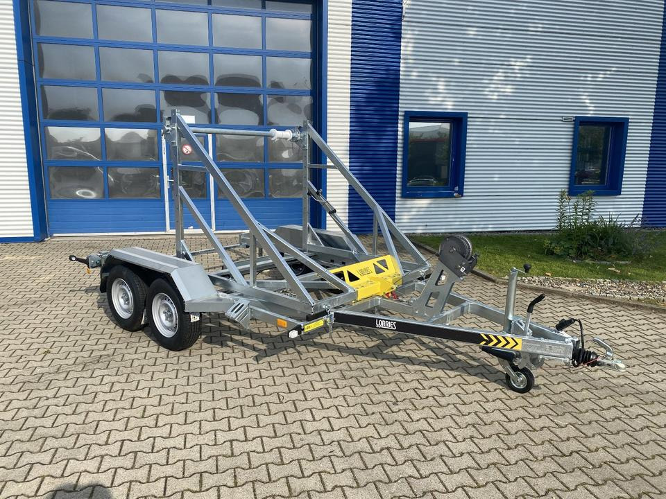 Vermietung / Kabelanhänger 2700KG / Nutzlast 2094KG / Kabeltrommel-Anhänger / Glasfaser/ 3 Tage - Кабельный транспортер: фото 1 Vermietung / Kabelanhänger 2700KG / Nutzlast 2094KG / Kabeltrommel-Anhänger / Glasfaser/ 3 Tage - Кабельный транспортер: фото 1