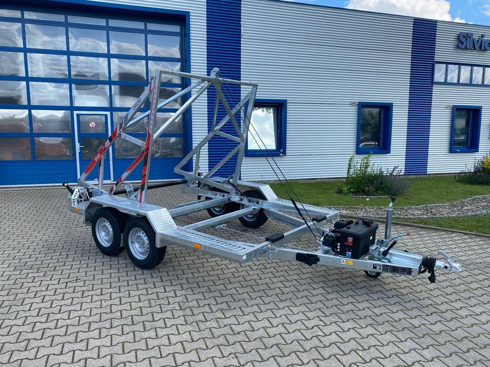 Vermietung / Kabelanhänger 3500KG E-Winde / Nutzlast 2749KG / Kabeltrommel-Anhänger / Glasfaser/ 3 Tage - Кабельный транспортер: фото 2 Vermietung / Kabelanhänger 3500KG E-Winde / Nutzlast 2749KG / Kabeltrommel-Anhänger / Glasfaser/ 3 Tage - Кабельный транспортер: фото 2