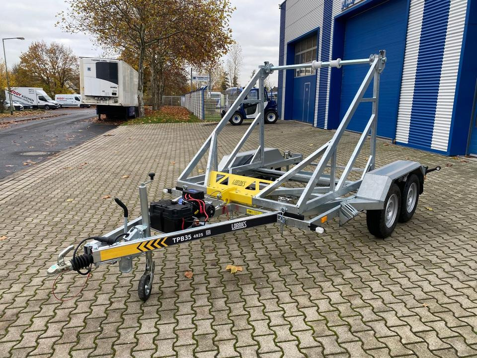 Vermietung / Kabelanhänger 3500KG E-Winde / Nutzlast 2825KG / Kabeltrommel-Anhänger / Glasfaser/ 3 Tage - Кабельный транспортер: фото 3 Vermietung / Kabelanhänger 3500KG E-Winde / Nutzlast 2825KG / Kabeltrommel-Anhänger / Glasfaser/ 3 Tage - Кабельный транспортер: фото 3