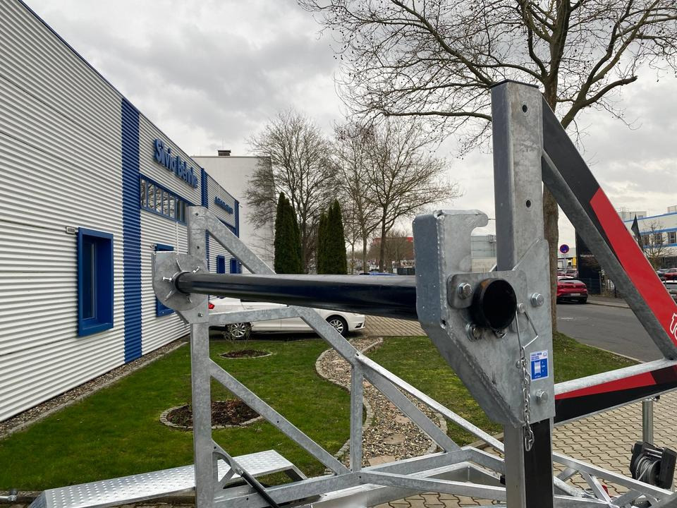 Кабельный транспортер Vermietung / Kabelanhänger 3500KG / Nutzlast 2766KG / Kabeltrommel-Anhänger / Glasfaser/ 1 Monat: фото 7