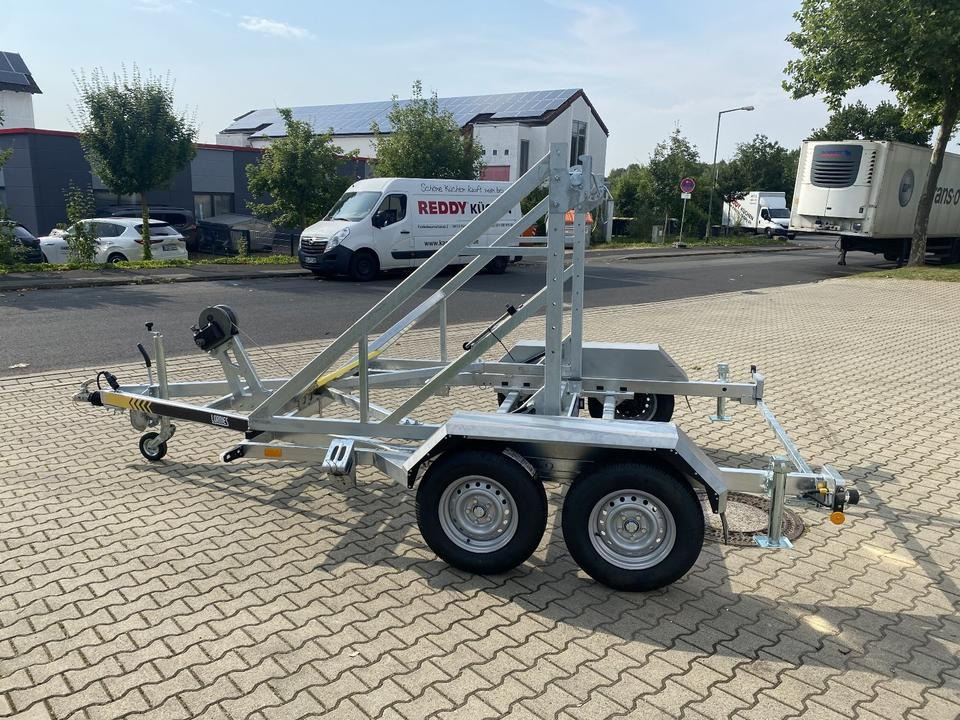 Vermietung / Kabelanhänger 3500KG / Nutzlast 2825KG / Kabeltrommel-Anhänger / Glasfaser/ 3 Tage - Кабельный транспортер: фото 4 Vermietung / Kabelanhänger 3500KG / Nutzlast 2825KG / Kabeltrommel-Anhänger / Glasfaser/ 3 Tage - Кабельный транспортер: фото 4