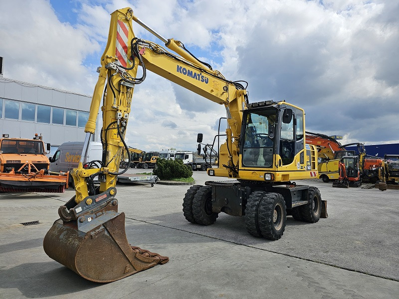 KOMATSU PW148-8 - Колёсный экскаватор: фото 1 KOMATSU PW148-8 - Колёсный экскаватор: фото 1