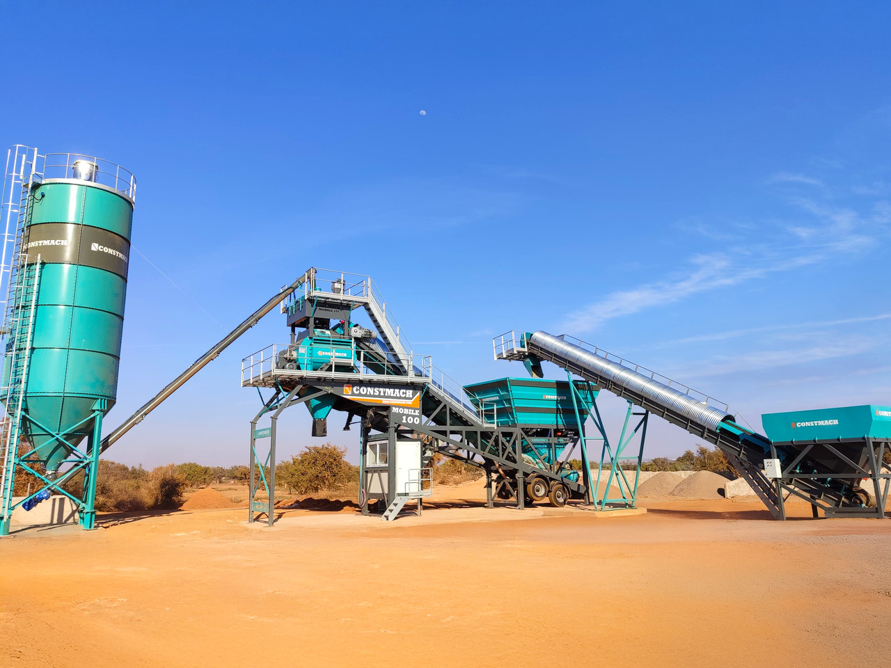 Новый Бетонный завод Constmach 100 m³/h Mobile Concrete Batching Plant: фото 10 Новый Бетонный завод Constmach 100 m³/h Mobile Concrete Batching Plant: фото 10