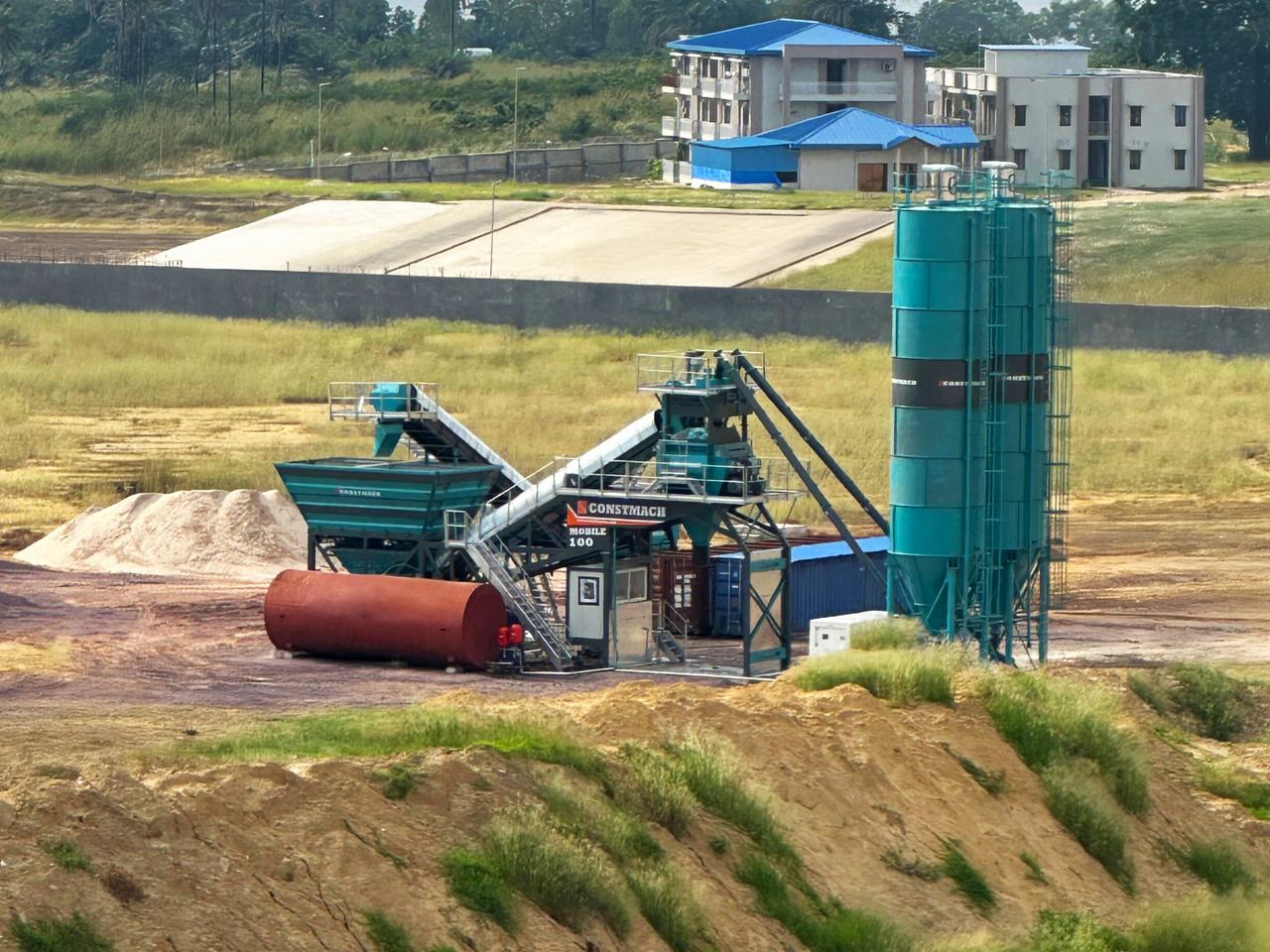 Новый Бетонный завод Constmach 100 m³/h Mobile Concrete Batching Plant: фото 9 Новый Бетонный завод Constmach 100 m³/h Mobile Concrete Batching Plant: фото 9