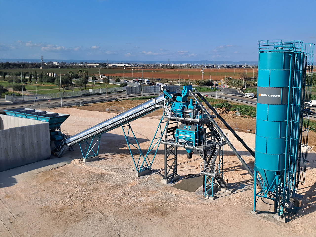 Constmach 120 m³/h Stationary Concrete Batching Plant - Бетонный завод: фото 2 Constmach 120 m³/h Stationary Concrete Batching Plant - Бетонный завод: фото 2