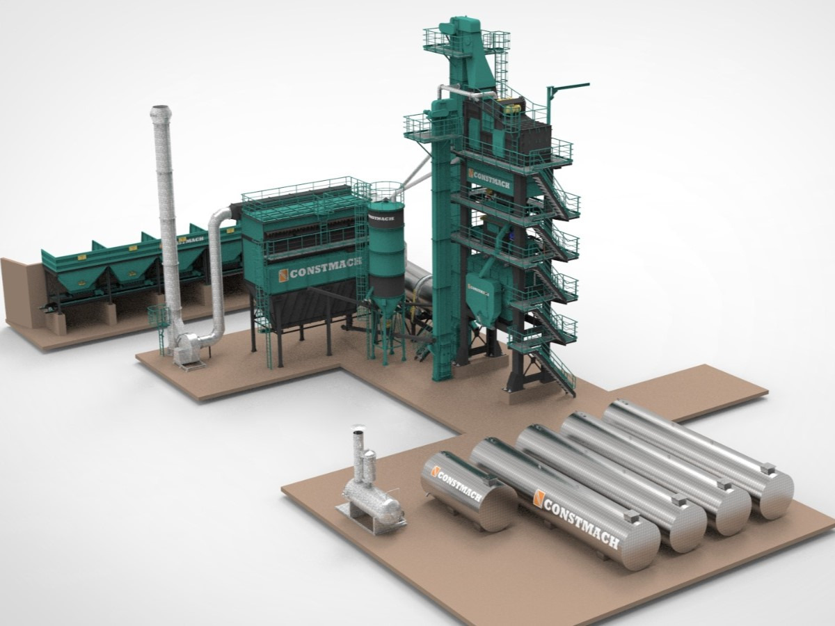 Constmach Centrales D'asphalte Fixes de Type Batch - Асфальтобетонный завод: фото 1 Constmach Centrales D'asphalte Fixes de Type Batch - Асфальтобетонный завод: фото 1