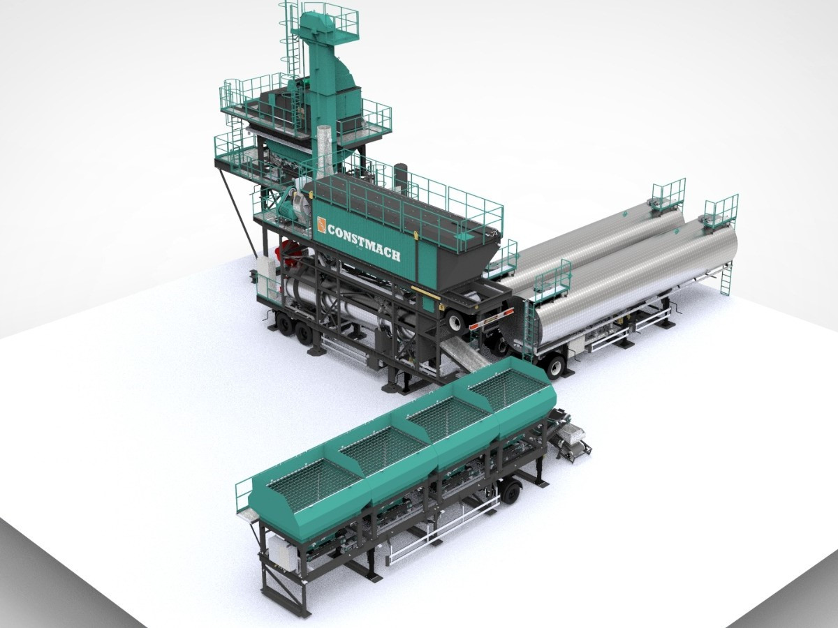 Constmach Centrales D'asphalte Mobiles de Type Batch - Асфальтобетонный завод: фото 1 Constmach Centrales D'asphalte Mobiles de Type Batch - Асфальтобетонный завод: фото 1