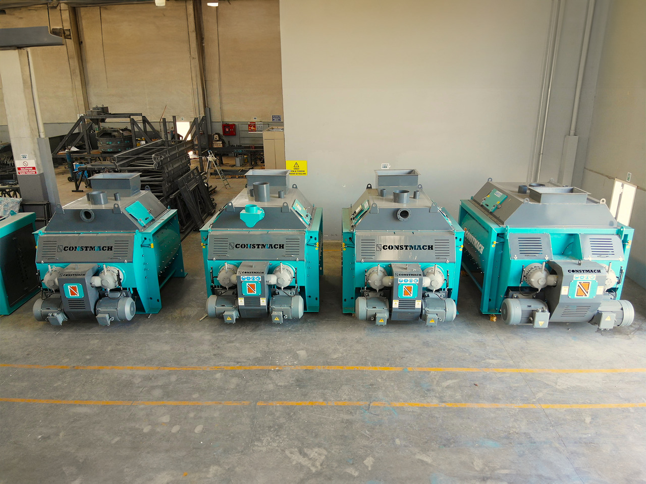 Constmach Doppelwellen-Betonmischer (Paddelmischer) - Бетономешалка: фото 4 Constmach Doppelwellen-Betonmischer (Paddelmischer) - Бетономешалка: фото 4