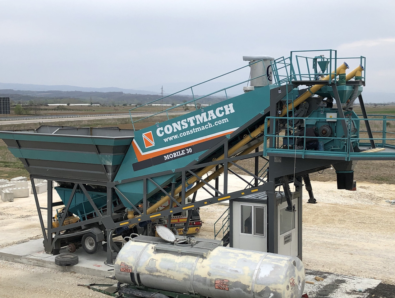 Constmach Mobile Betonmischanlage mit 30 m³/h - Бетонный завод: фото 5 Constmach Mobile Betonmischanlage mit 30 m³/h - Бетонный завод: фото 5