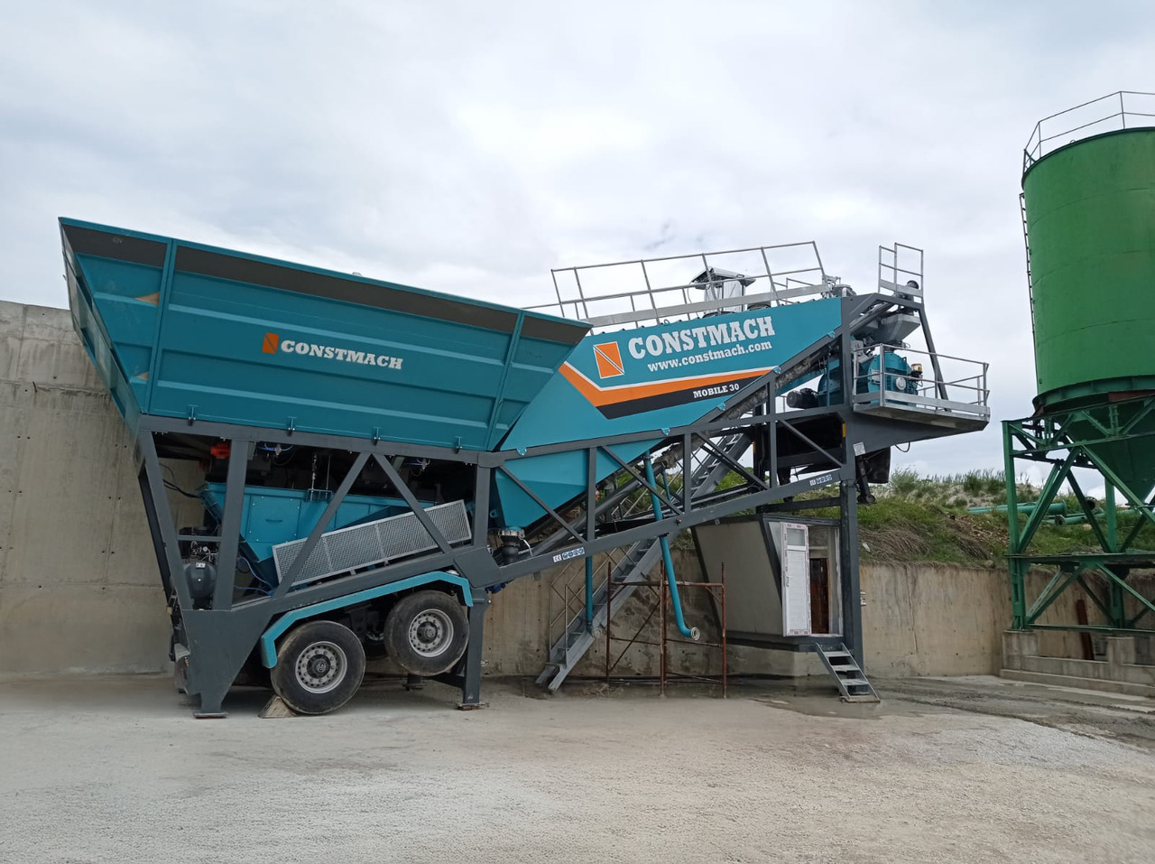Constmach Mobile Betonmischanlage mit 30 m³/h - Бетонный завод: фото 3 Constmach Mobile Betonmischanlage mit 30 m³/h - Бетонный завод: фото 3
