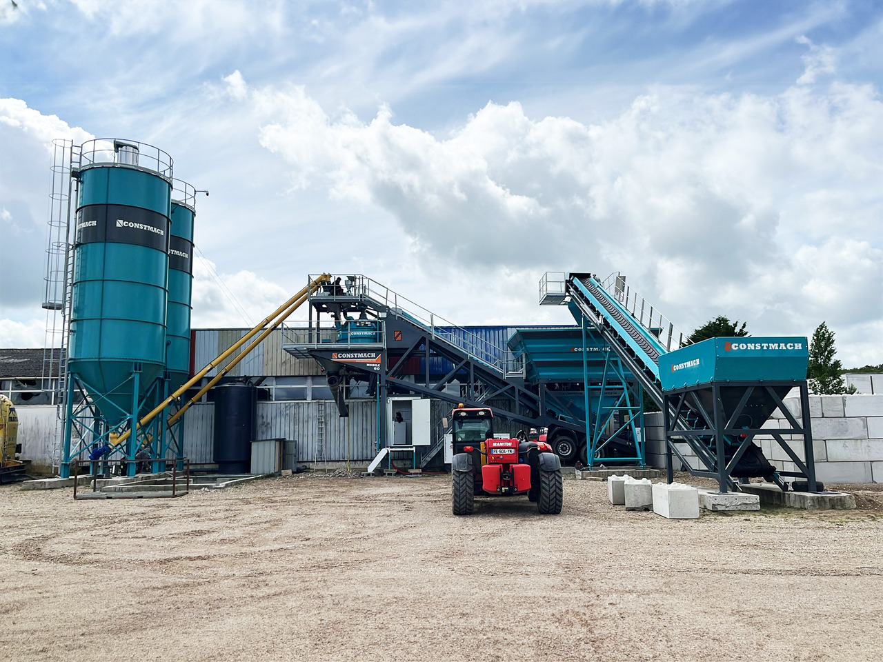 Constmach Mobile Betonmischanlage mit 60 m³/h - Бетонный завод: фото 3 Constmach Mobile Betonmischanlage mit 60 m³/h - Бетонный завод: фото 3